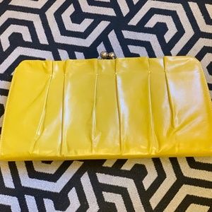 Yellow Hobo Clutch